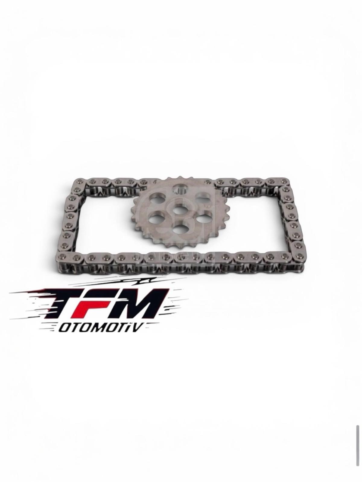 F177923 BMW N47 B47 YAĞ POMPA ZİNCİRİ VE DİŞLİSİ 11417797896